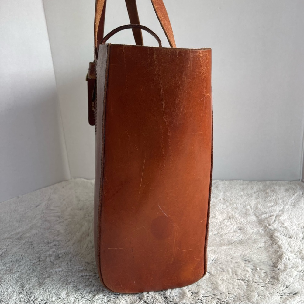 Lucky Brand Dylan Leather Tote in Tobacco - Picture 5 of 17